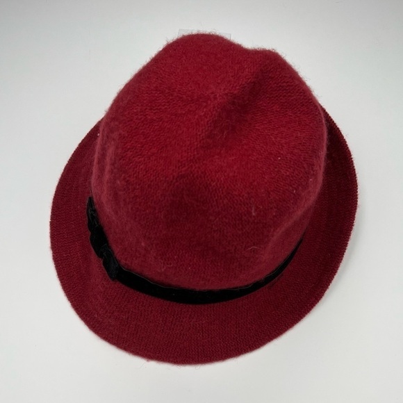 𝅺nine West red wool blend bucket hat. NWT - Picture 1 of 3